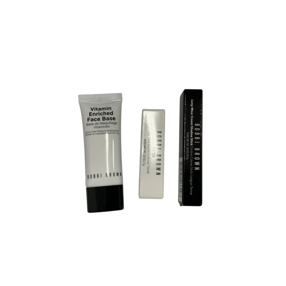 Bobbi Brown Other - Bobbi Brown Vitamin Enriched Face Base/Lip Tint/Cream Shadow Stick Set